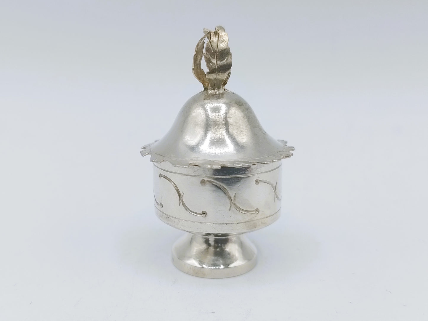 Miniatur-Tabakdose aus Silber, H. Duller, Amsterdam, 1782