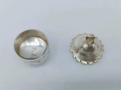 Miniatur-Tabakdose aus Silber, H. Duller, Amsterdam, 1782