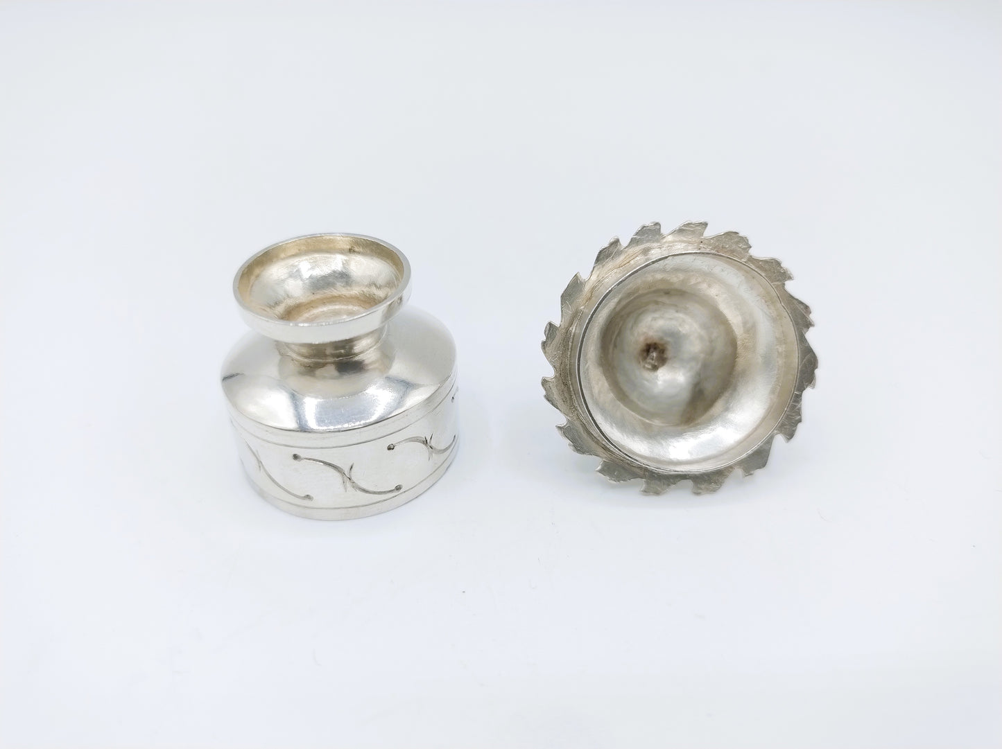 Miniatur-Tabakdose aus Silber, H. Duller, Amsterdam, 1782