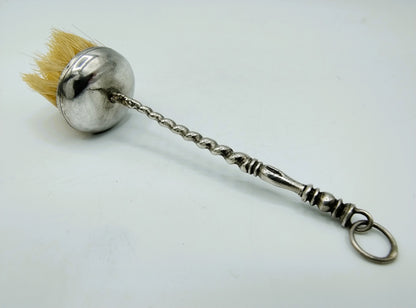 Zilveren miniatuur bezem, P. van Somerwil I, Amsterdam, ca. 1730