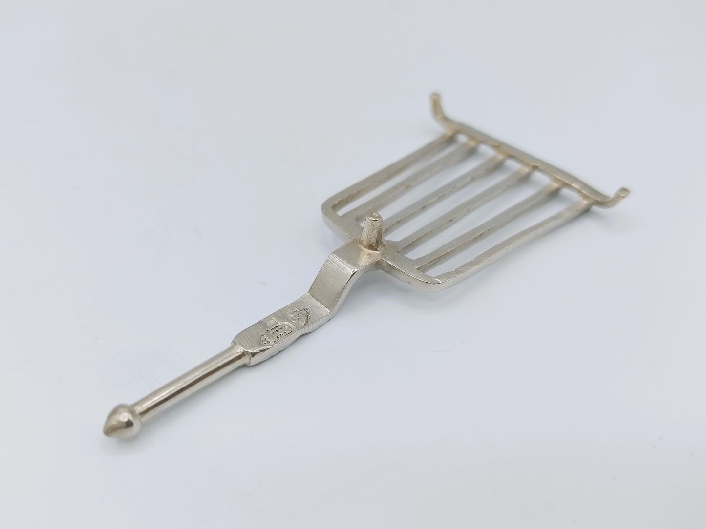 Zilveren miniatuur treeft, A. van Geffen, Amsterdam, 1738