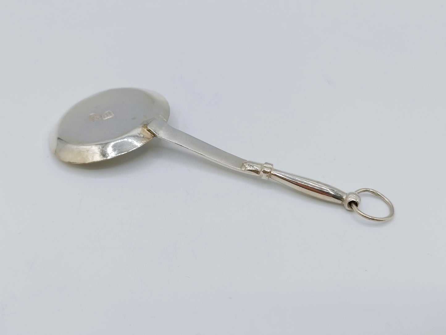 Zilveren miniatuur braadpan, J. Borduur, Amsterdam, 1756