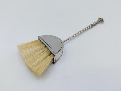 Zilveren miniatuur bezem, J. van Geffen, Amsterdam, 1774