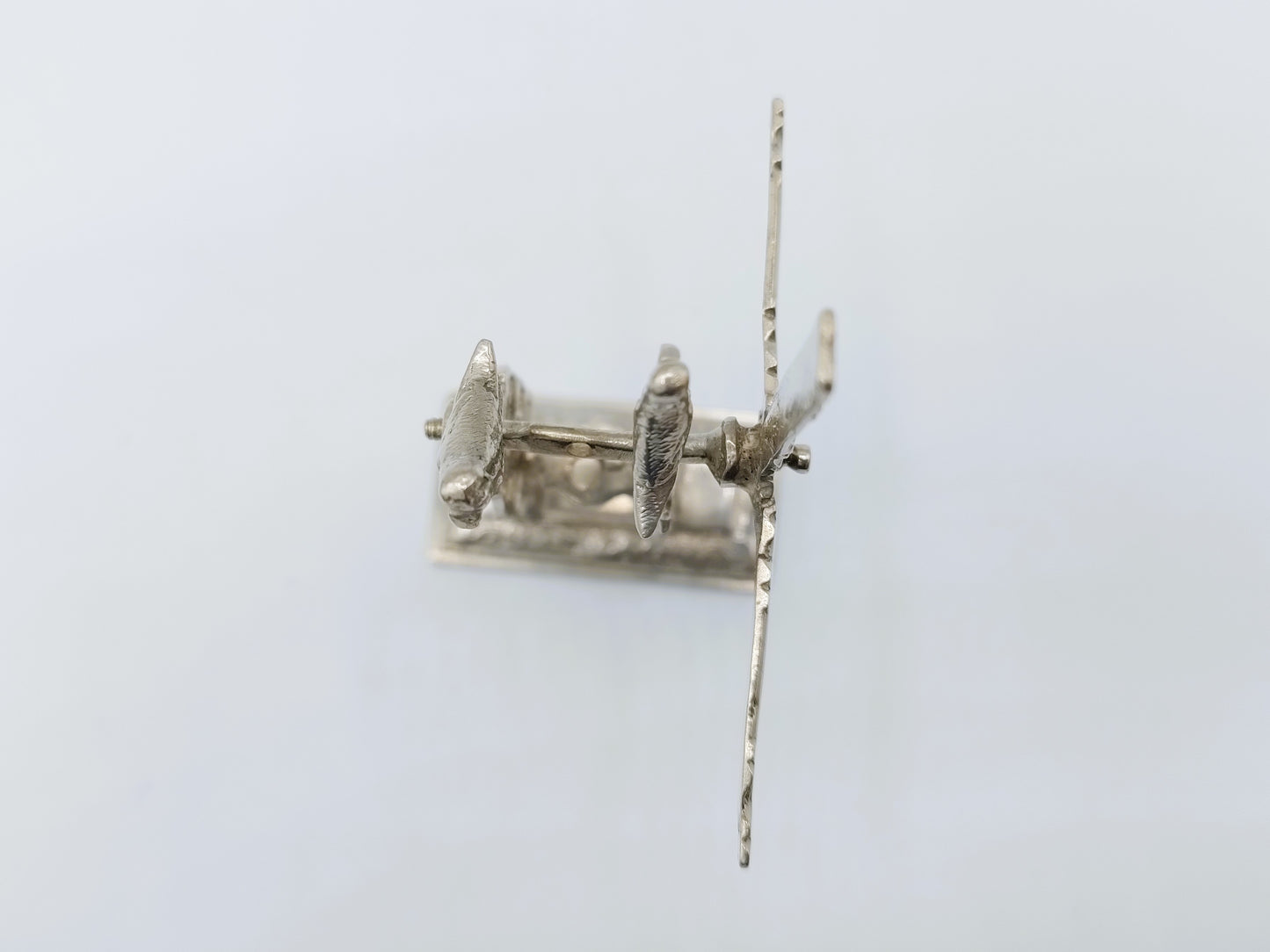 Zilveren miniatuur haalmolen, L. Eylof (?), Amsterdam, 17e eeuws