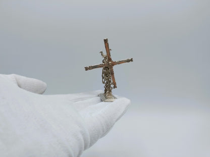 Zilveren miniatuur haalmolen, L. Eylof (?), Amsterdam, 17e eeuws