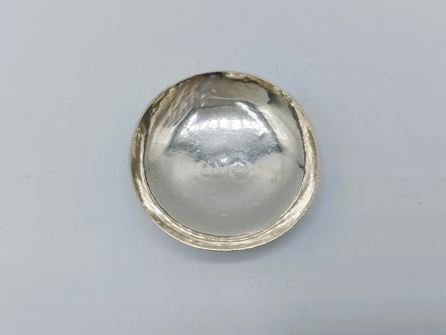 Zilveren miniatuur bord, J. van Somerwil I, Amsterdam, 1763