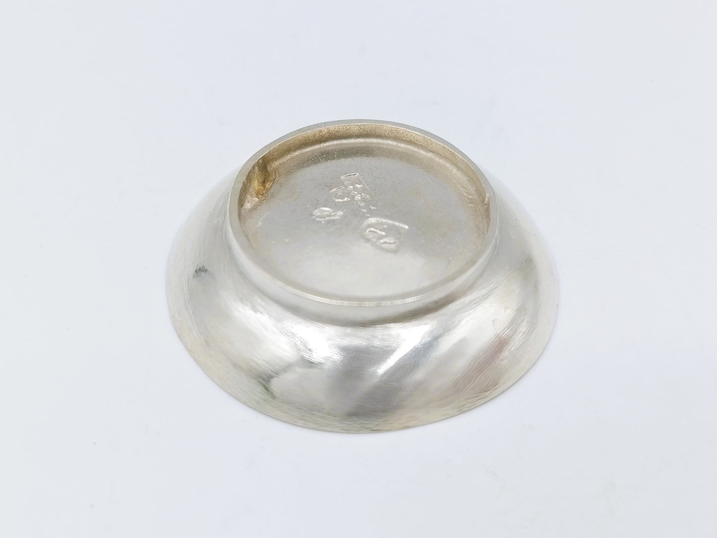 Zilveren miniatuur bord, J. van Somerwil I, Amsterdam, 1763