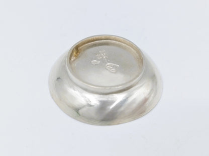 Zilveren miniatuur bord, J. van Somerwil I, Amsterdam, 1763