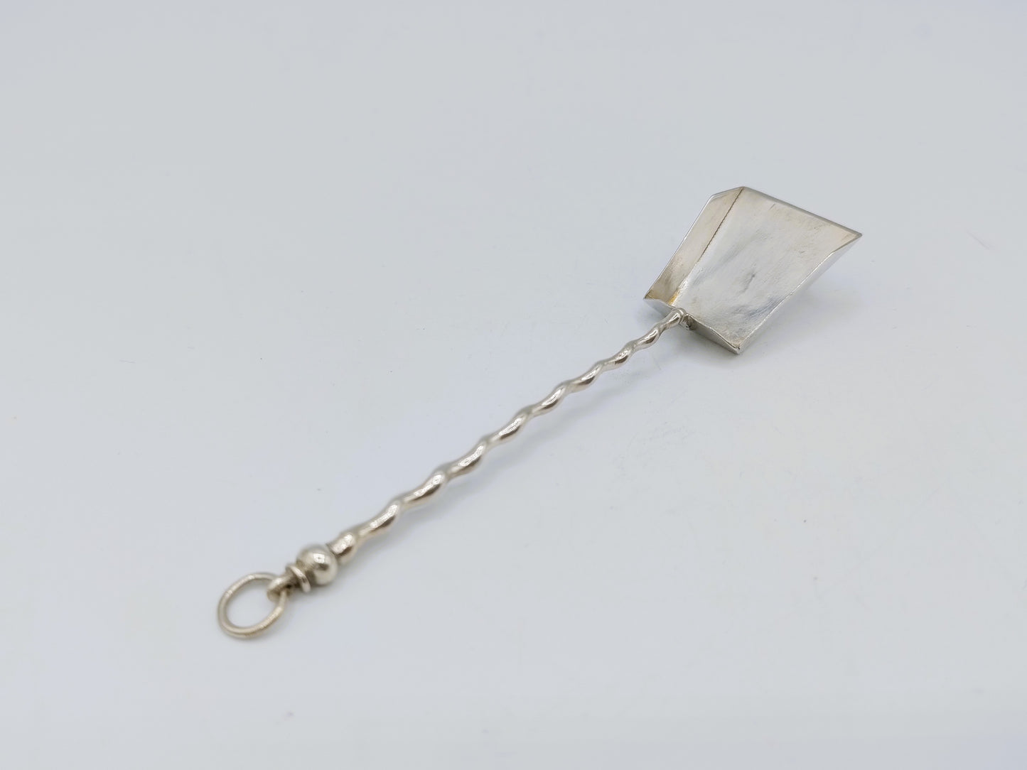 Zilveren miniatuur kolenschop, P. van Somerwil I, Amsterdam, ca. 1725