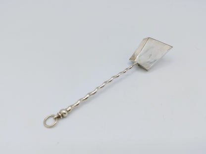 Zilveren miniatuur kolenschop, P. van Somerwil I, Amsterdam, ca. 1725