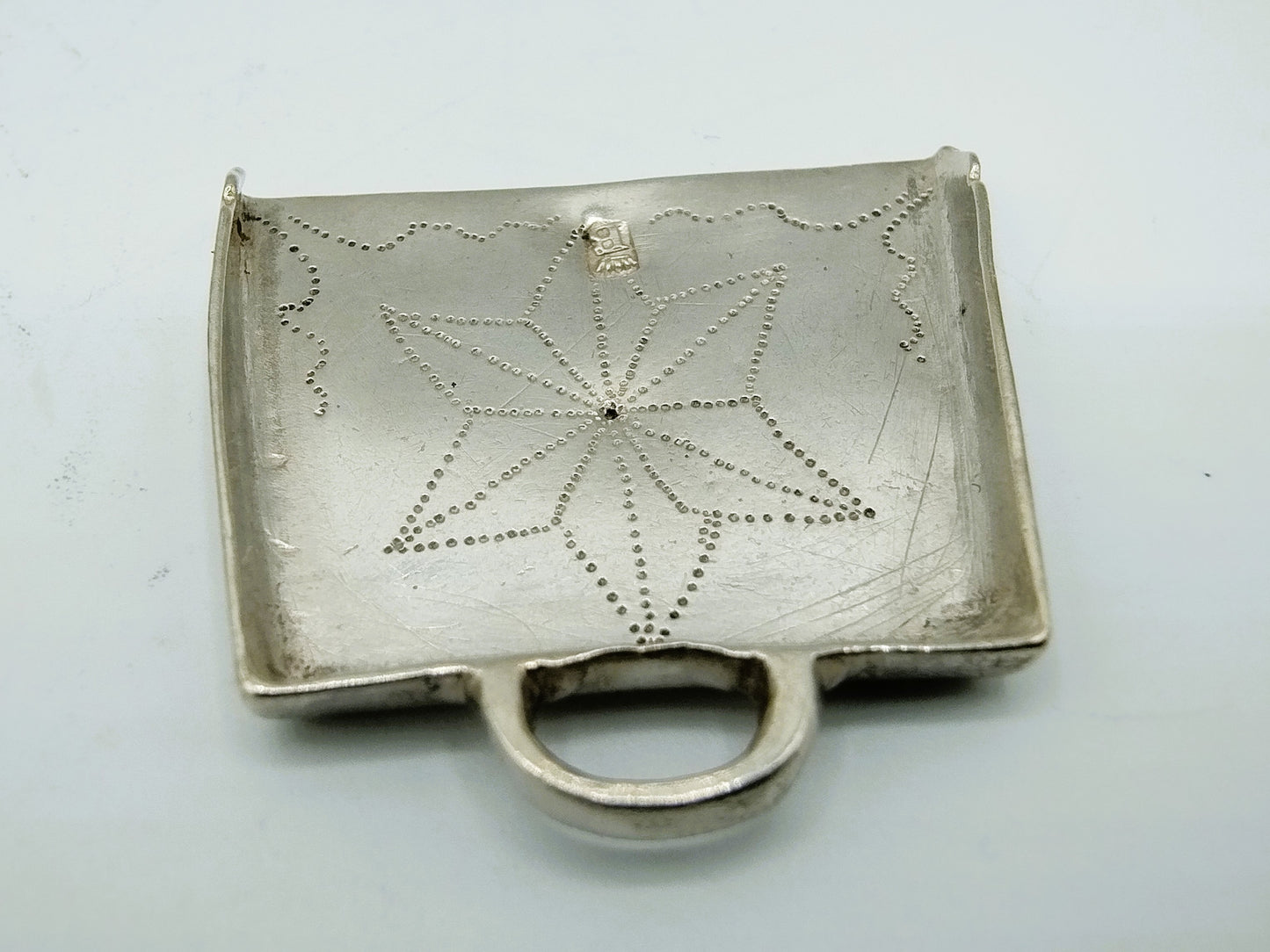 Zilveren miniatuur blik, J. Breda, Amsterdam, ca. 1695