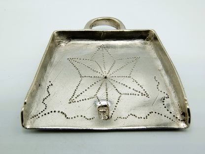 Zilveren miniatuur blik, J. Breda, Amsterdam, ca. 1695