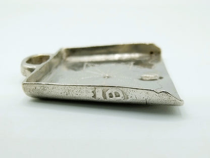 Zilveren miniatuur blik, J. Breda, Amsterdam, ca. 1695