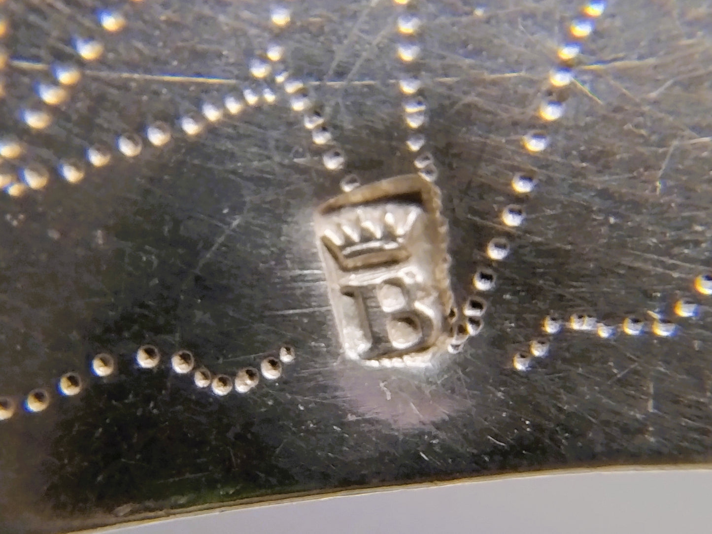 Zilveren miniatuur blik, J. Breda, Amsterdam, ca. 1695