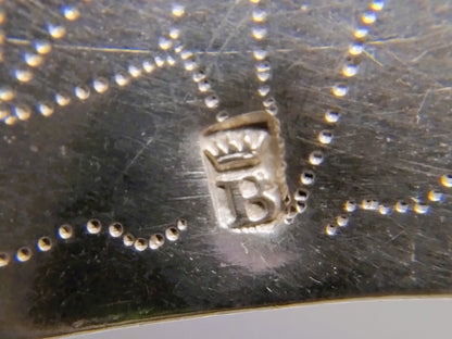 Zilveren miniatuur blik, J. Breda, Amsterdam, ca. 1695