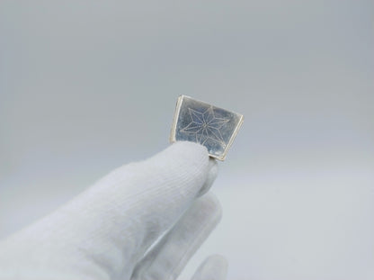 Silberner Miniatur-Kehrbesen, 18. Jahrhundert