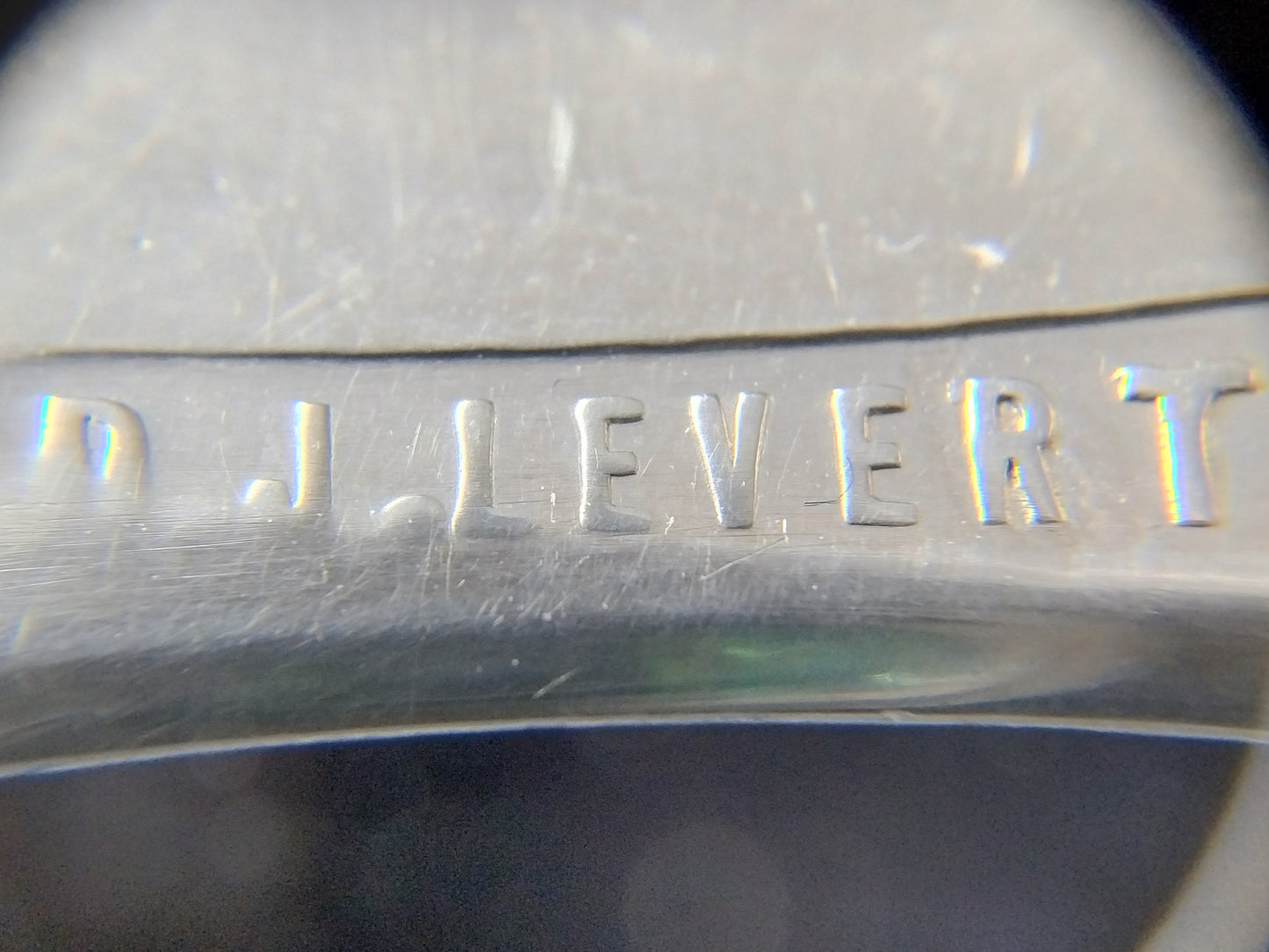 Zilveren miniatuur kaasdragers, D.J. Levert, Alkmaar, 1909