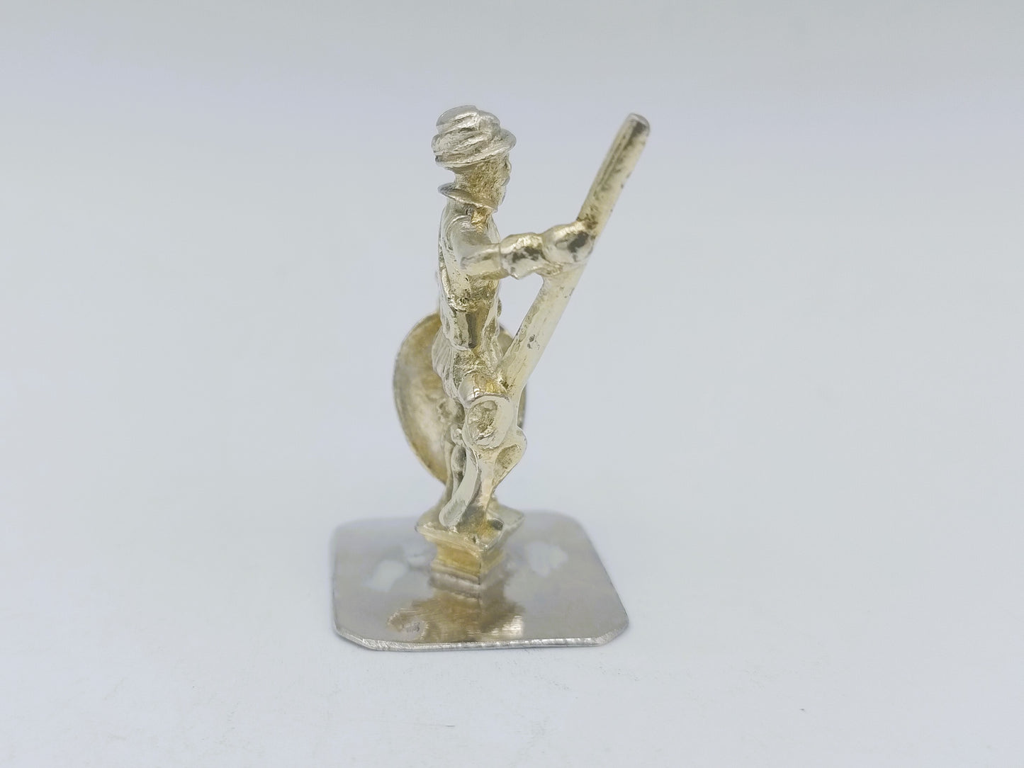 Silberminiatur, Soldat mit Musket, J.A. Karsten, Leeuwarden, ca. 1780