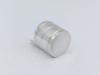 Silver miniature soap dish, 18th century