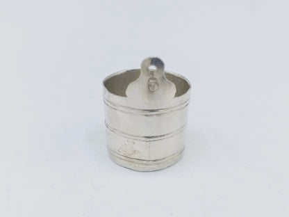 Silver miniature soap dish, 18th century