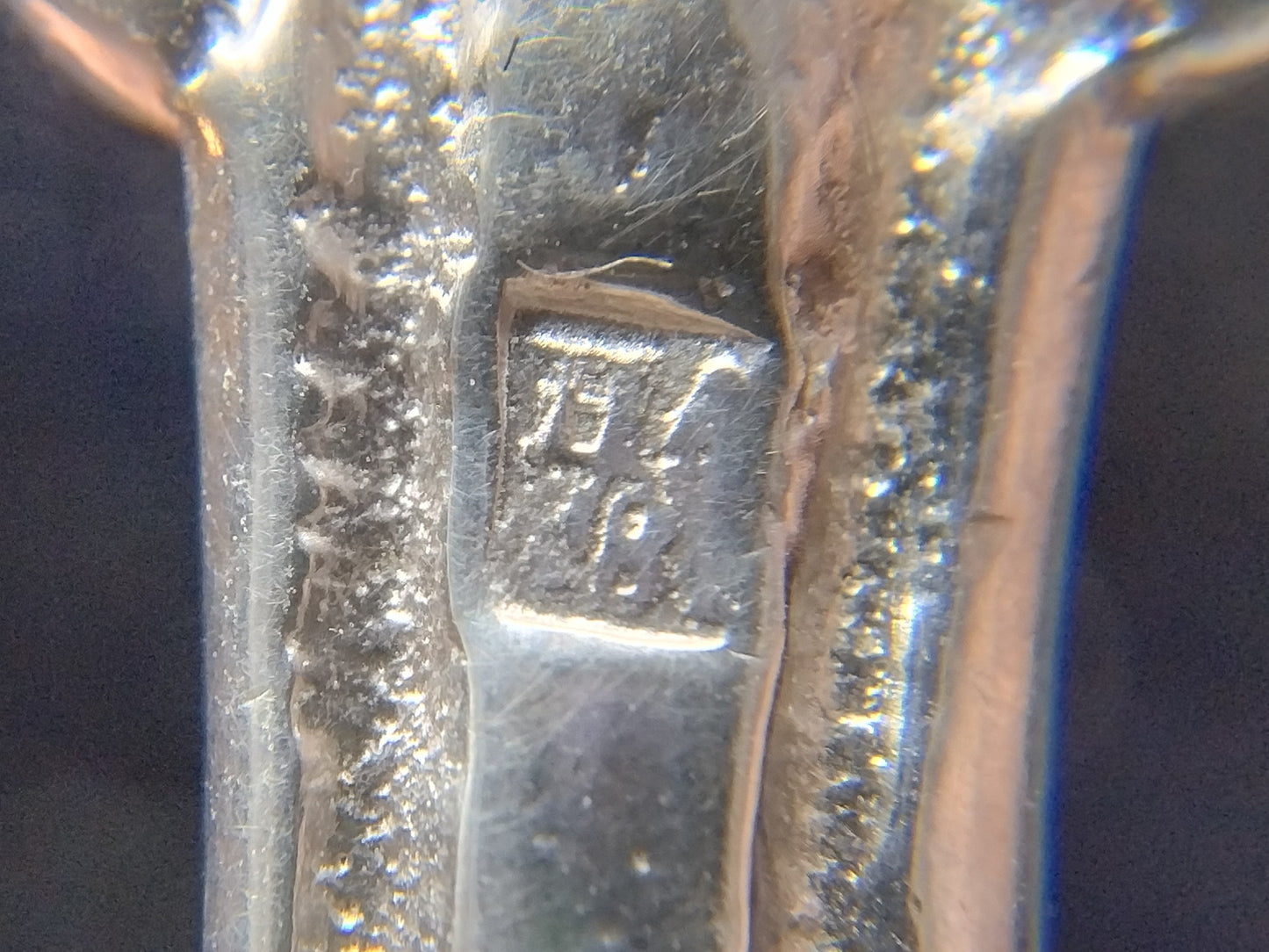 Silver birth spoon, H. Adema, Leeuwarden, 1860