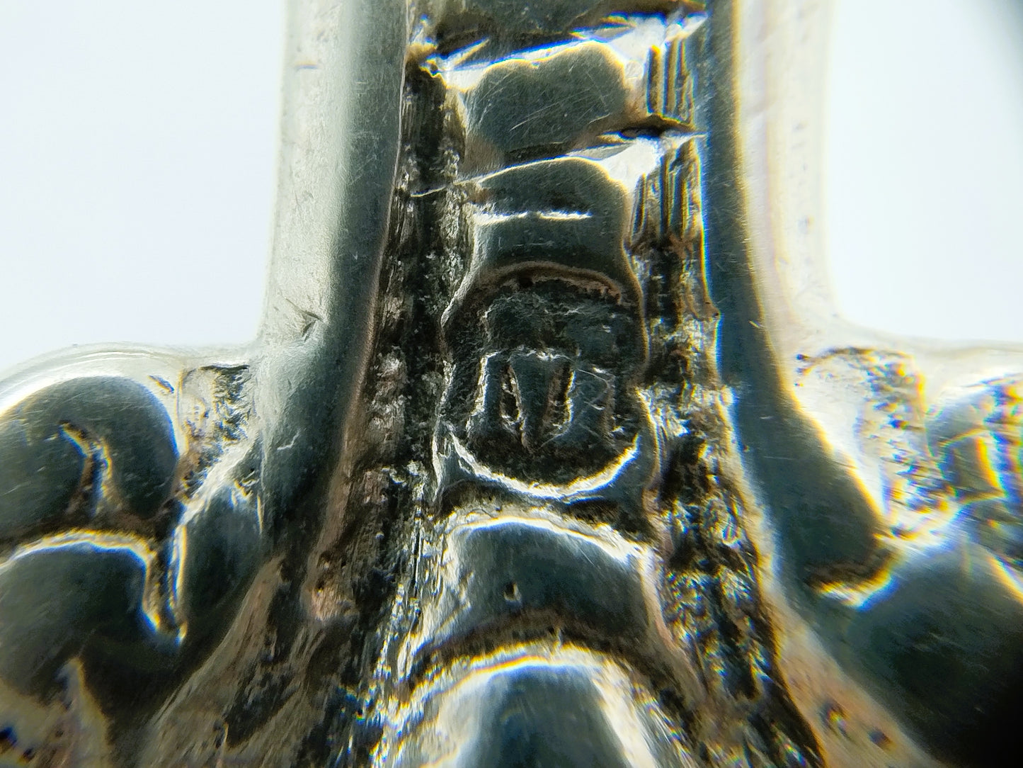 Silver birth spoon, H. Adema, Leeuwarden, 1860