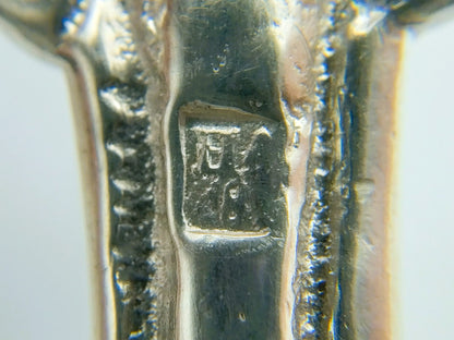 Silver birth spoon, H. Adema, Leeuwarden, 1860