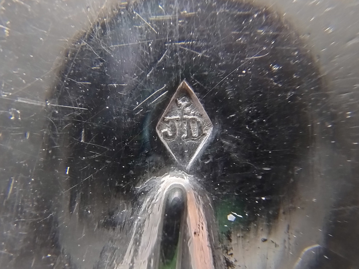 Silver birth spoon, J. Dijkstra, Ysbrechtum, 1815