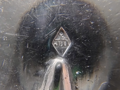 Silver birth spoon, J. Dijkstra, Ysbrechtum, 1815