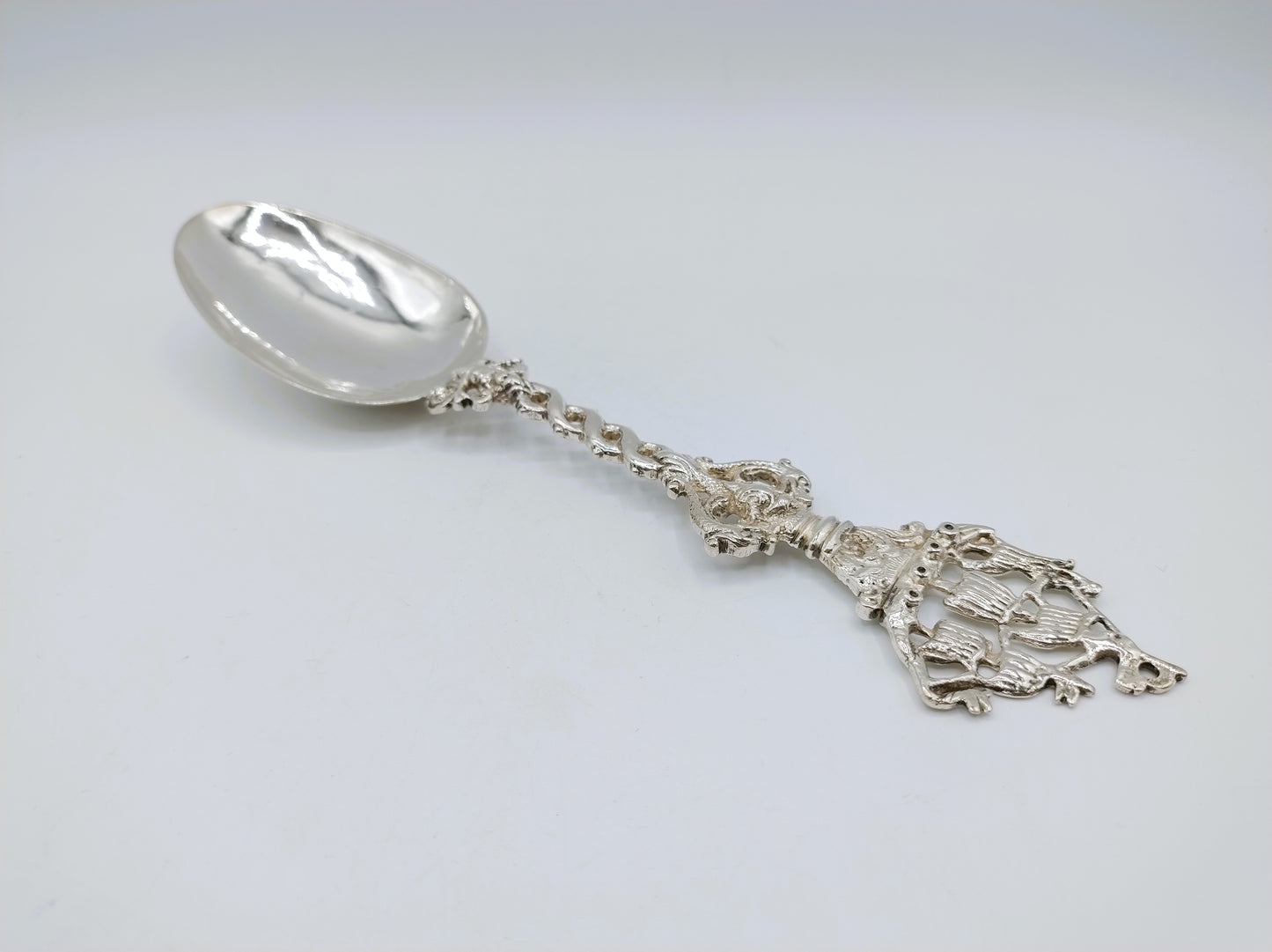 Silberner Hochzeitslöffel, Y. Posthumus, Leeuwarden, ca. 1790