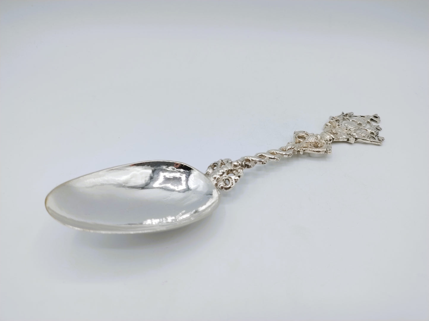 Silberner Hochzeitslöffel, Y. Posthumus, Leeuwarden, ca. 1790