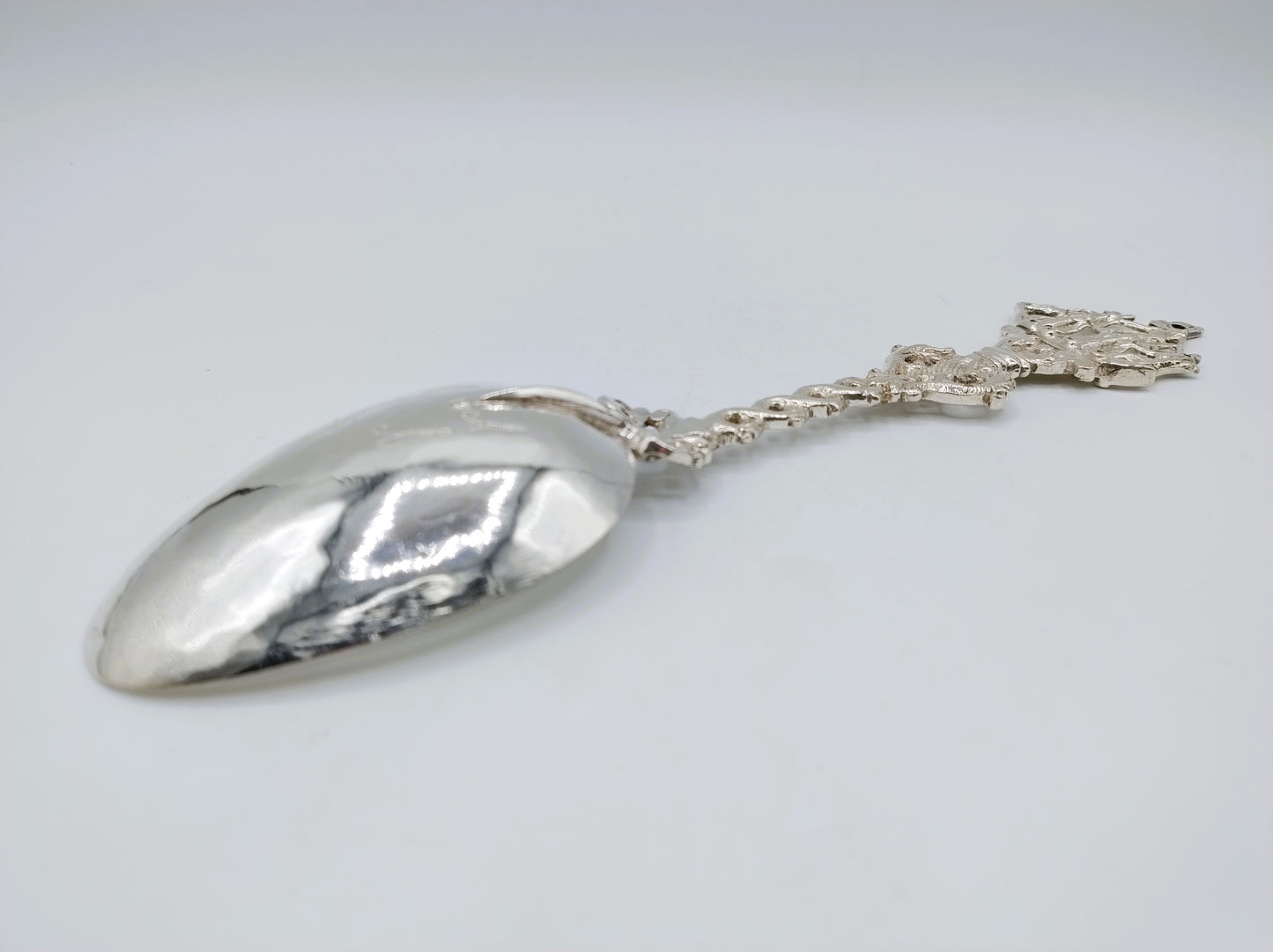 Silberner Hochzeitslöffel, Y. Posthumus, Leeuwarden, ca. 1790