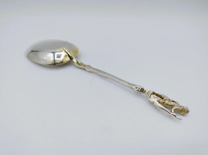 Silberner Zierlöffel, J. Selling, Amsterdam, 1780
