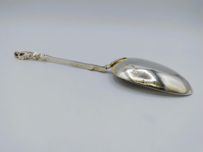 Silberner Zierlöffel, J. Selling, Amsterdam, 1780