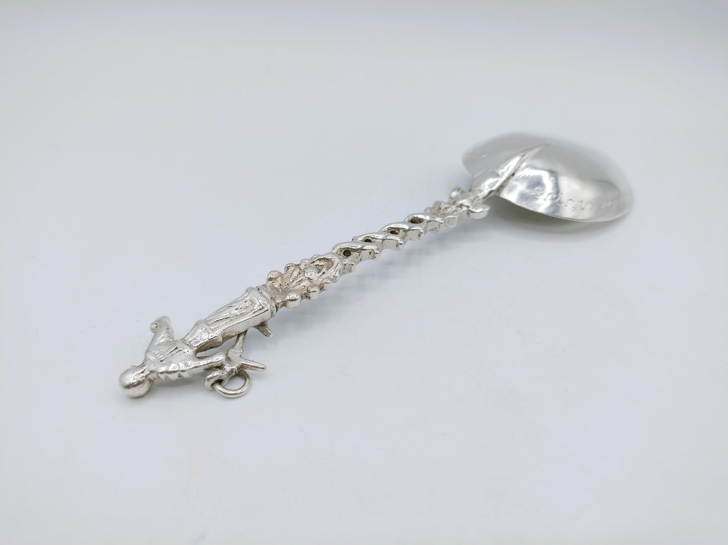 Zilveren geboortelepel, Hoop, F. Douma, Stavoren, ca. 1740