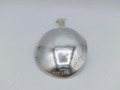 Zilveren geboortelepel, Hoop, F. Douma, Stavoren, ca. 1740