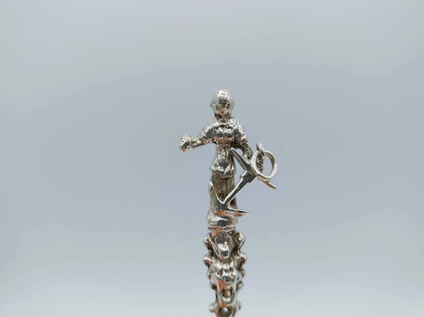 Zilveren geboortelepel, Hoop, F. Douma, Stavoren, ca. 1740