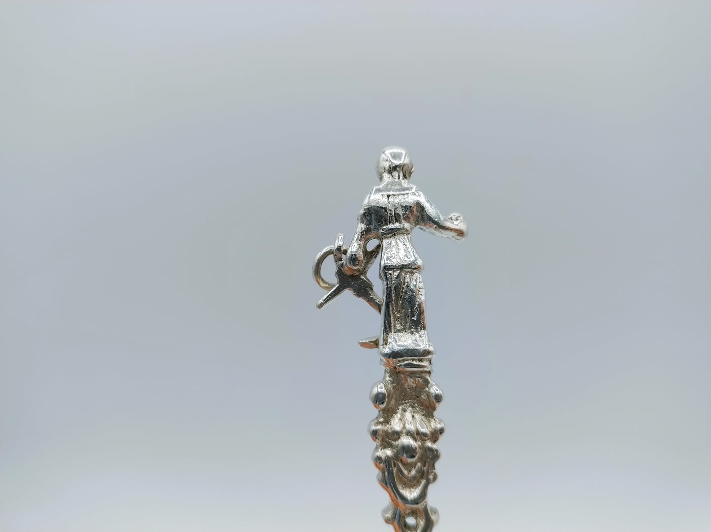 Zilveren geboortelepel, Hoop, F. Douma, Stavoren, ca. 1740