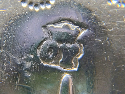 Silberner Erinnerungslöffel, Narr, O. Ydema, Sneek, 1771