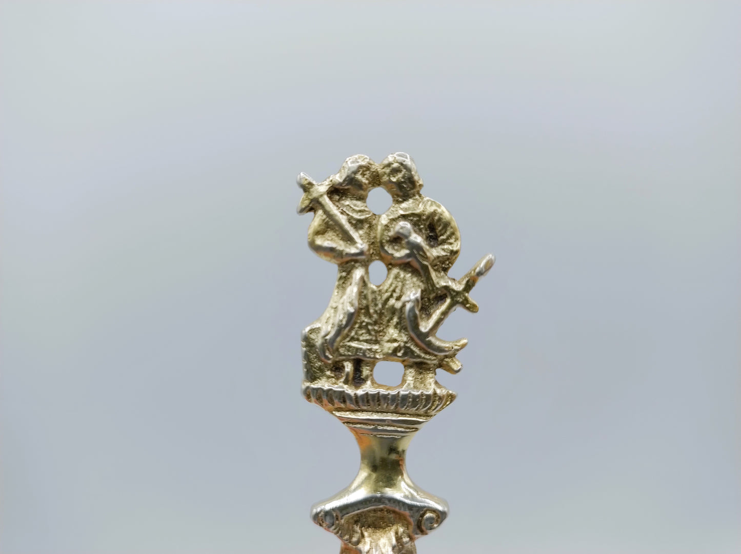 Silberner Geburtslöffel, Glaube, Hoffnung und Liebe, T.H. van Manen, Bolsward, 1787