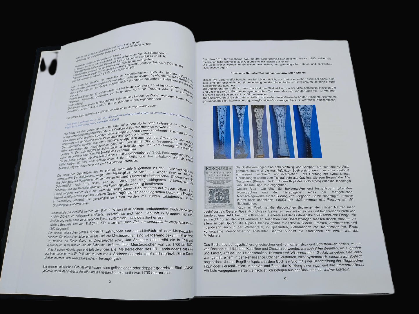 Unieke collectie met 39 Friese geboortelepels inclusief familiekronieken, 19e eeuws