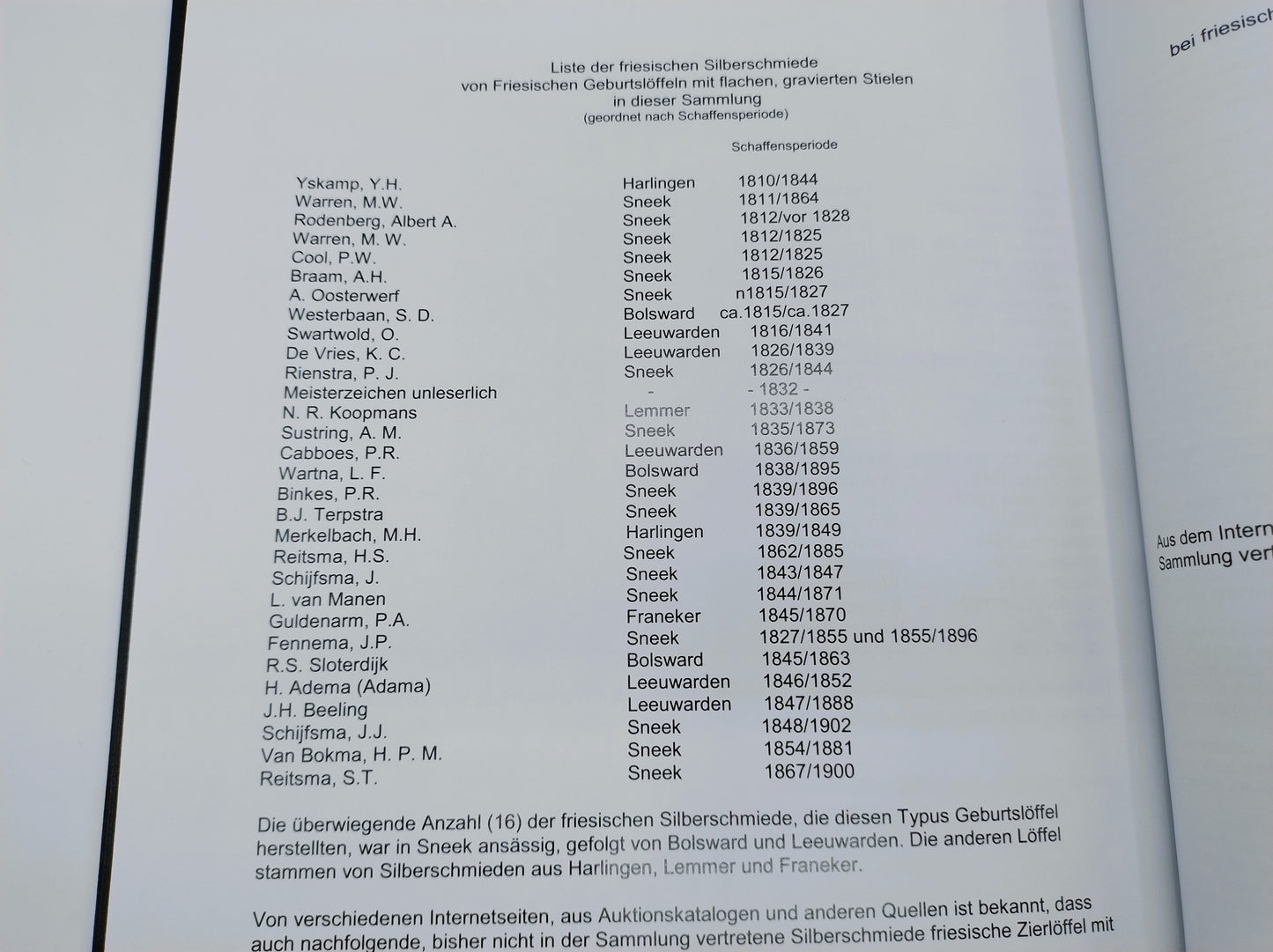 Unieke collectie met 39 Friese geboortelepels inclusief familiekronieken, 19e eeuws