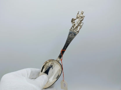 Unieke collectie met 39 Friese geboortelepels inclusief familiekronieken, 19e eeuws