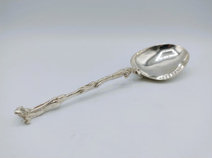 Zilveren sierlepel, Friesland, ca. 1720