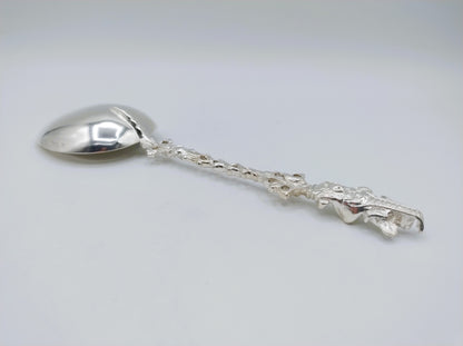 Silver ornamental spoon, Prudentia, 1892