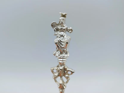 Silver ornamental spoon, Prudentia, 1892