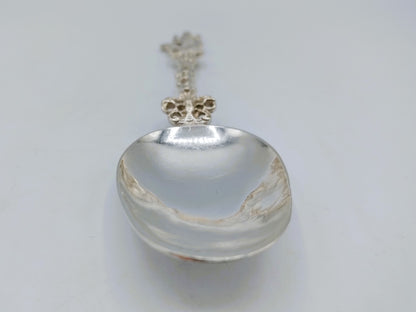 Zilveren gelegenheidslepel, Moederliefde, ca. 1880