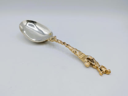 Zilveren gelegenheidslepel, bierbrouwer, J. Feddema, 1790