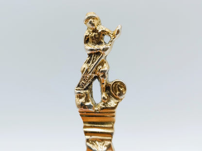 Zilveren gelegenheidslepel, bierbrouwer, J. Feddema, 1790