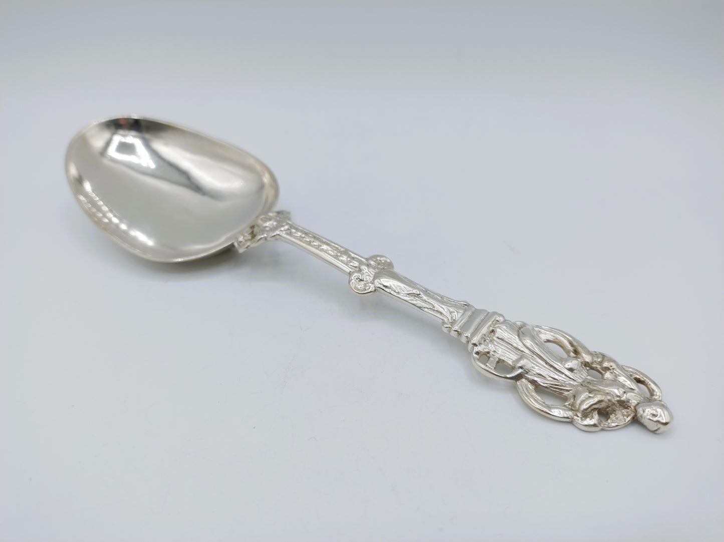 Zilveren geboortelepel, A.D. Jorritsma, Bolsward, 1791